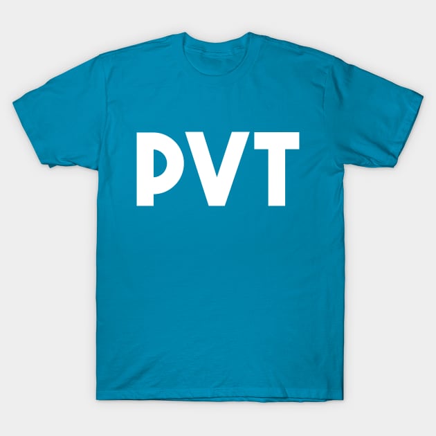 PVT Positive Vibes Team T-Shirt by focodesigns